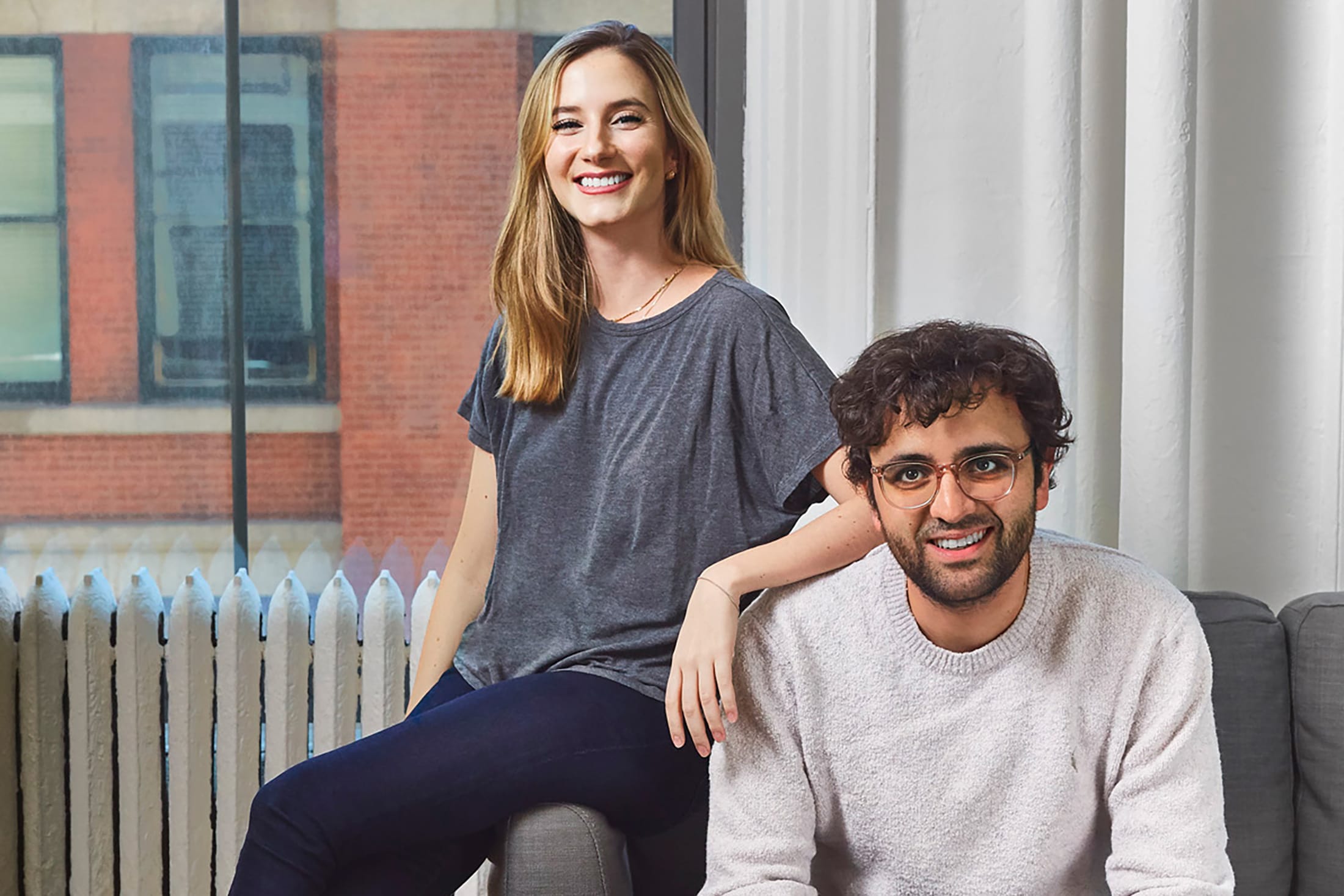 Kalshi co-founders Luana Lopes Lara and Tarek Mansour
